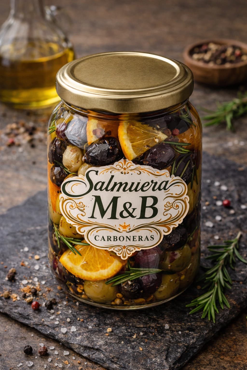 Tarro aceitunas gourmet