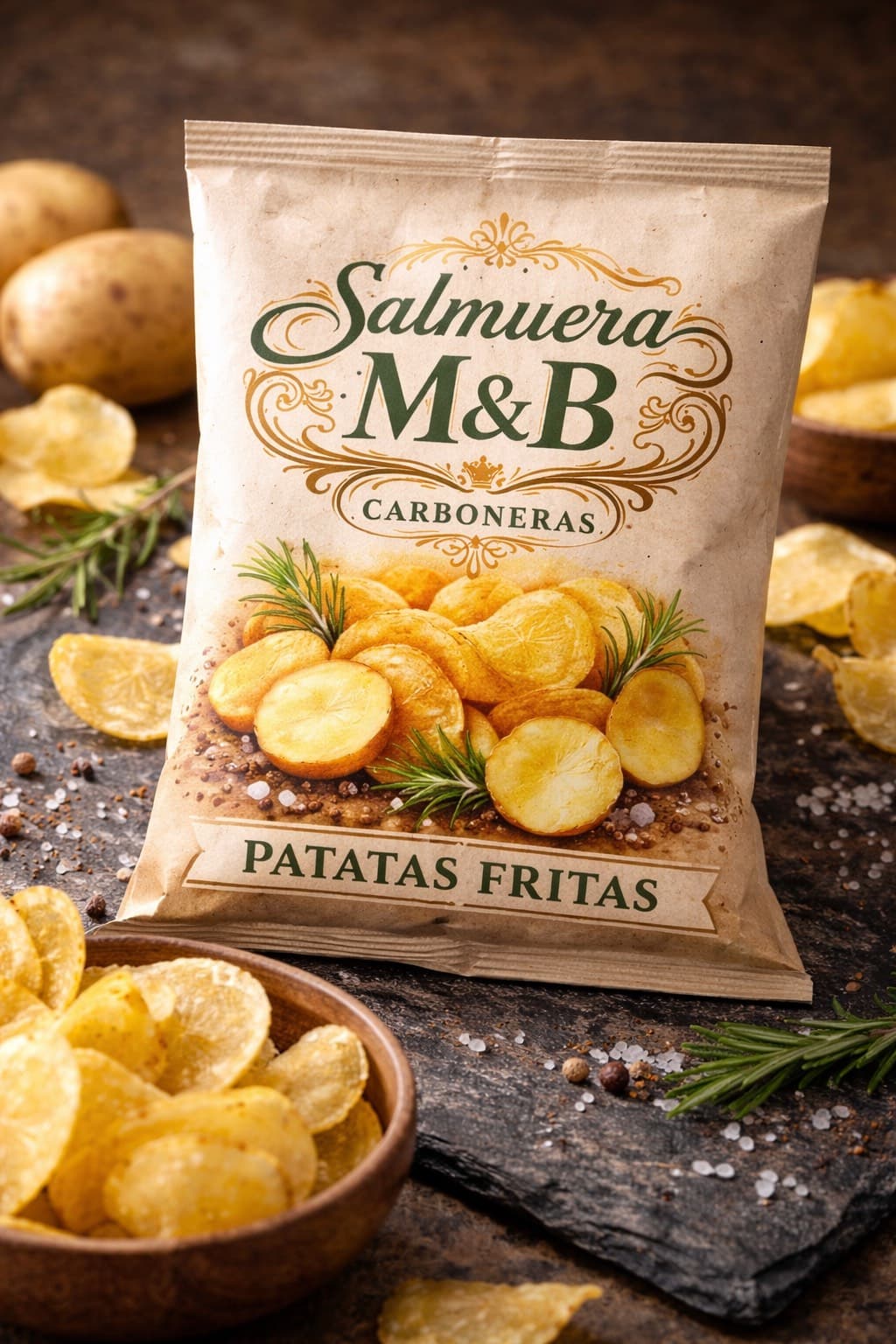 patatas fritas gourmet
